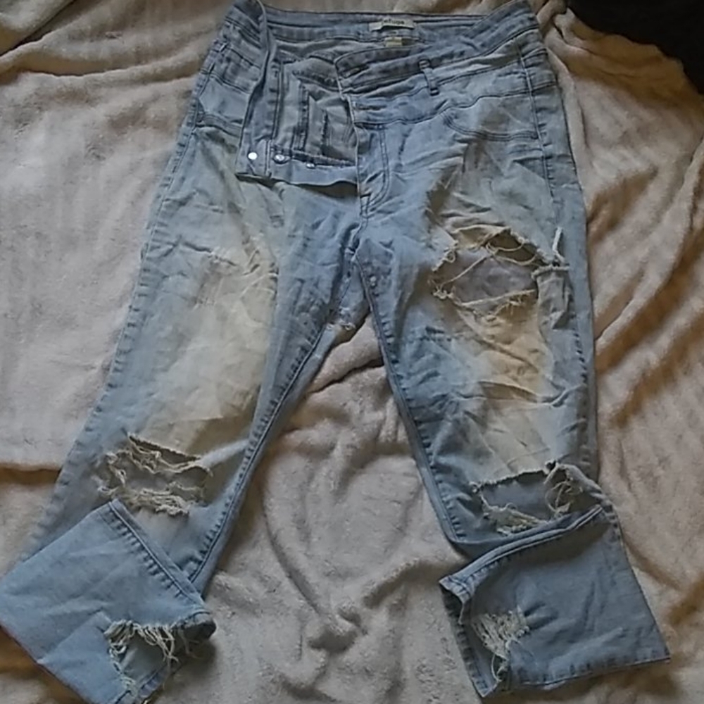 High waisted pants